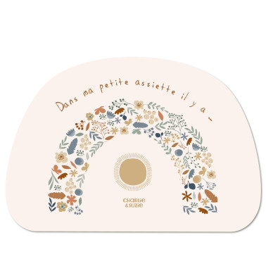 Set de table Rainbow Lili-Rose
