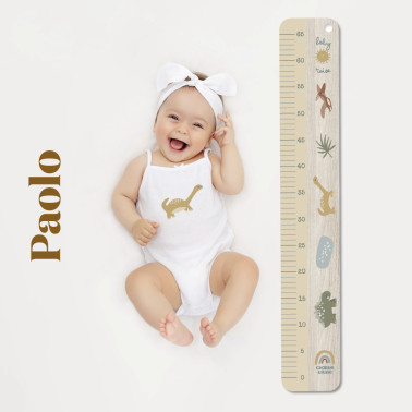 Baby toise en bois Lili-Rose