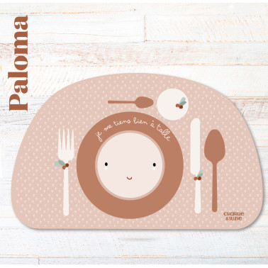 SET DE TABLE PALOMA MONTESSORI