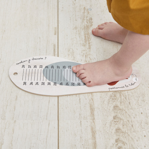 Pédimètre - mesure du pied de bébé & connaitre la pointure du pied de bébé  - CHARLIE & SUZIE